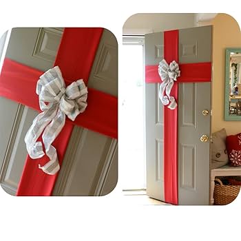 Amazon.com: TONIFUL 8 Inch x 22yd Extra Wide Large Red Satin